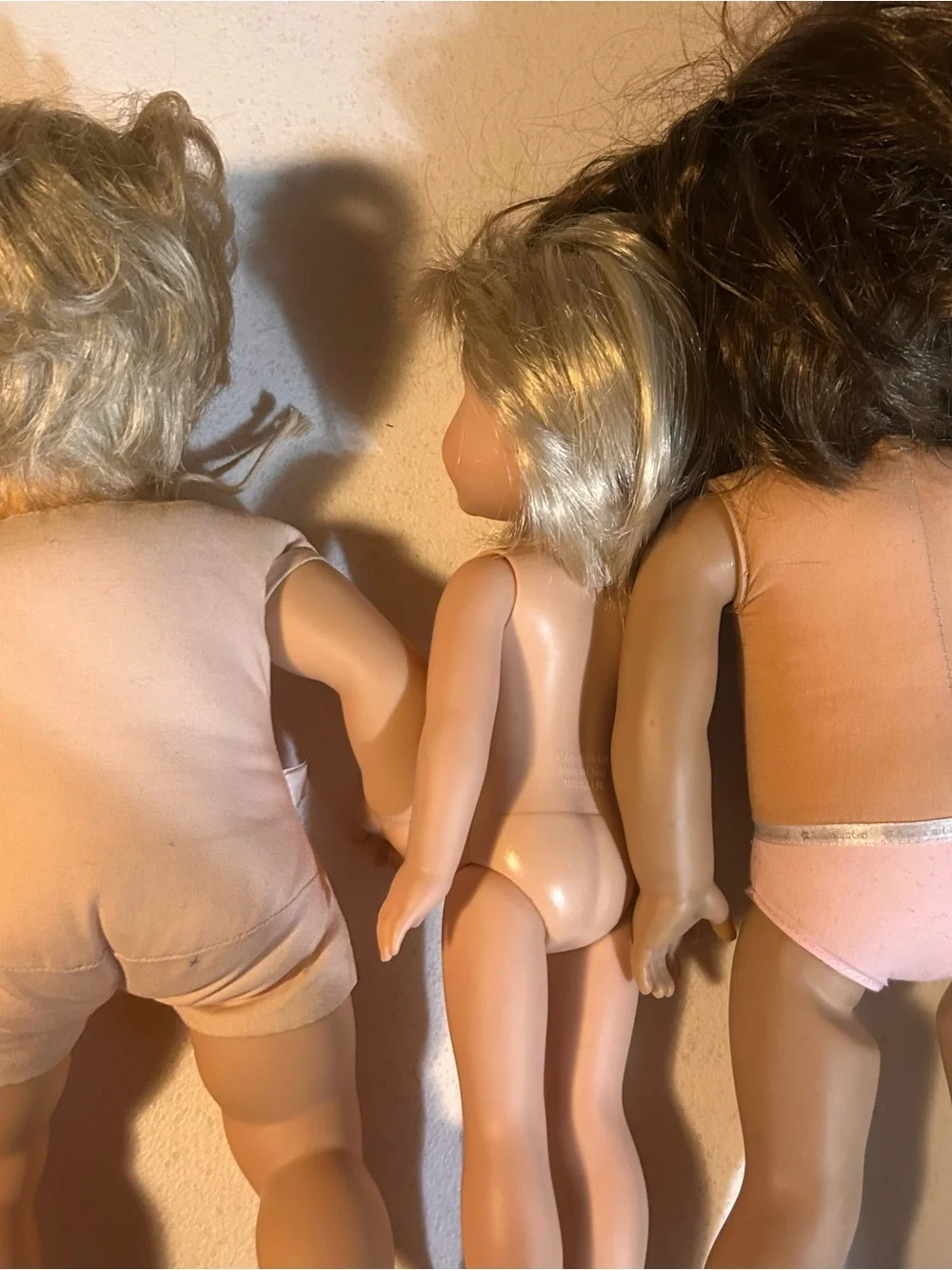 Lot of 3 Authentic American Girl Dolls Bitty Baby Boy TLC Repair Project